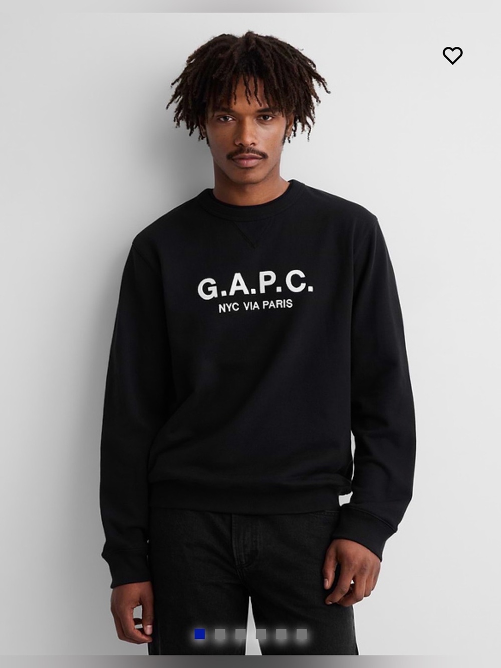 Gap x A.P.C Heavyweight Logo Sweatshirt